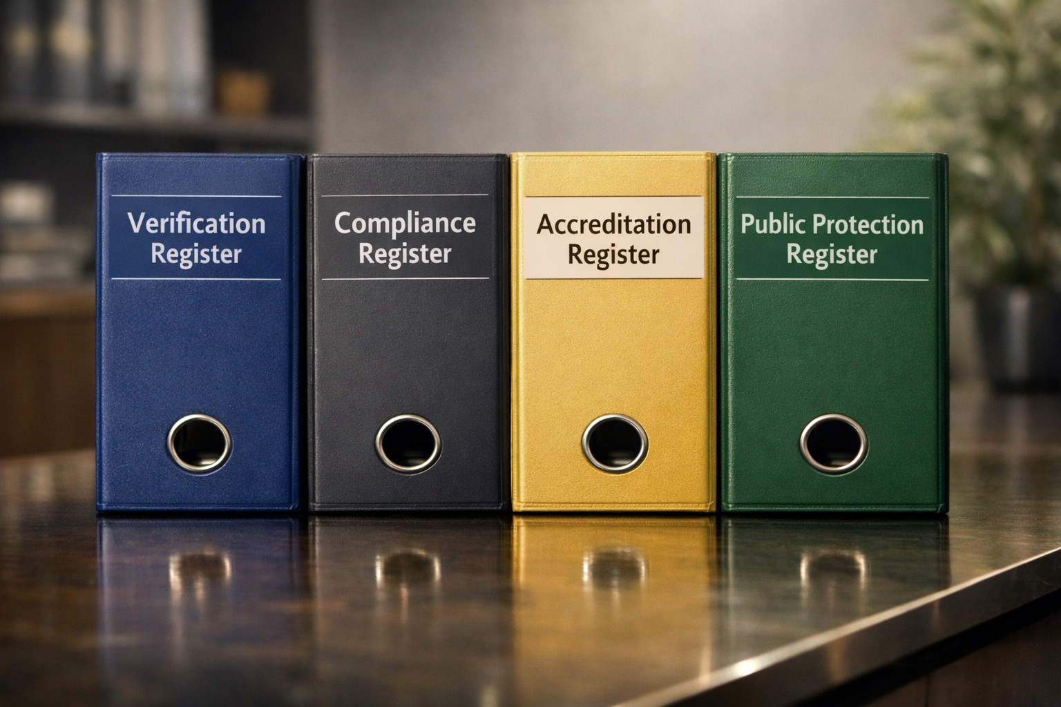 Four registers maintained bt Business Services UK integrity Trust